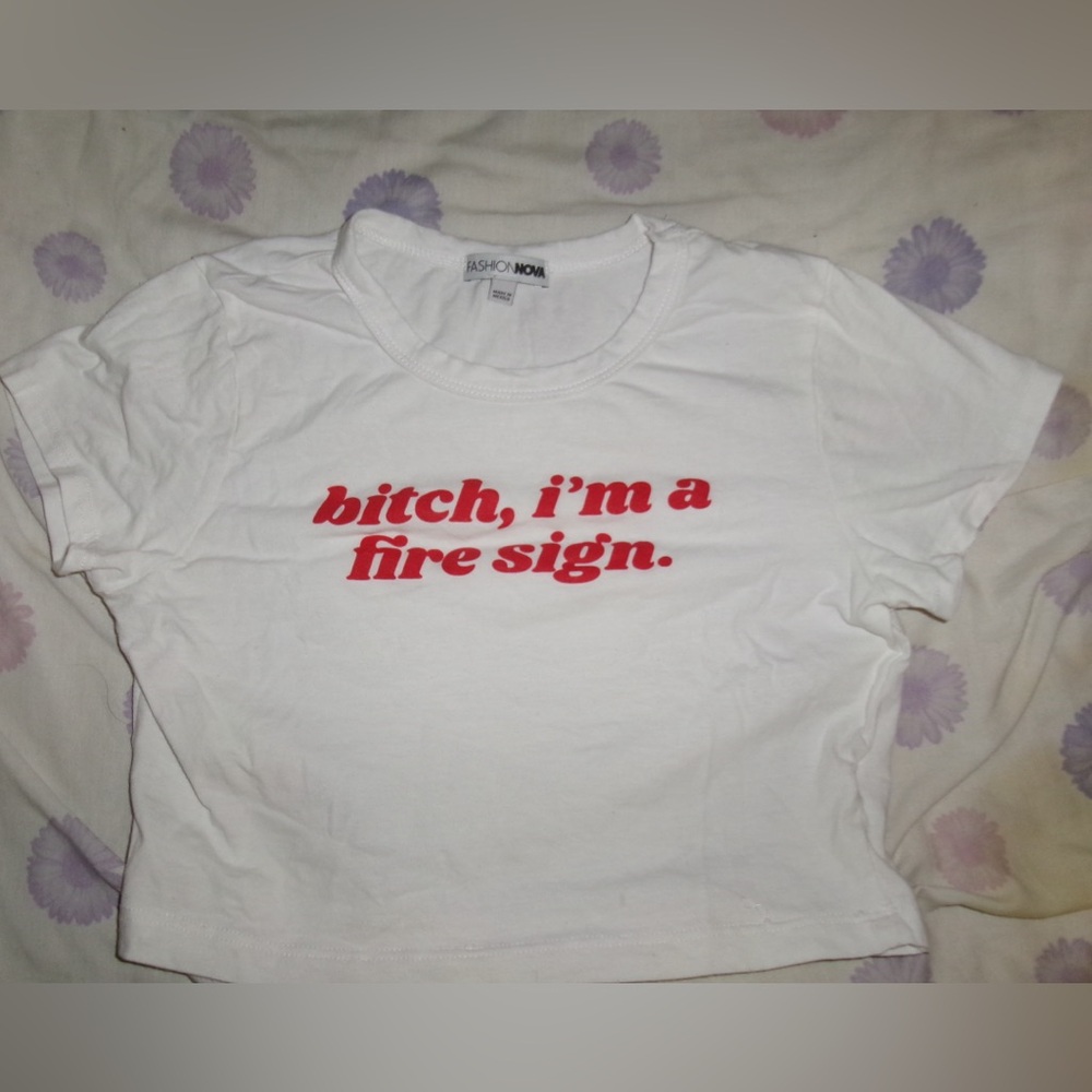 Fashion Nova Cropped Tee